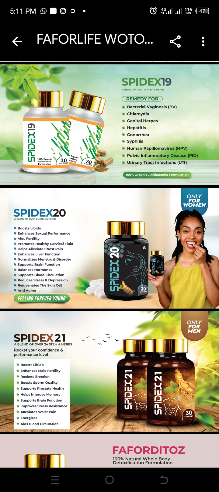 Organic Stem Cells Supplements 
